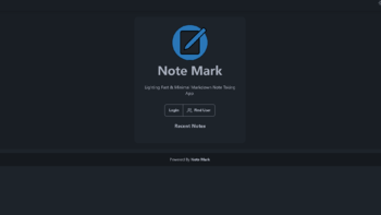 Docker实战教程！手把手教你部署Note Mark笔记工具