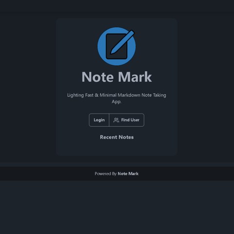 Docker实战教程！手把手教你部署Note Mark笔记工具