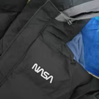 NASA联名冬季加厚羽绒棉服男外套连帽棉袄情侣休闲面包服潮牌棉衣