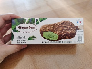 生活还得添点绿：哈根达斯（Haagen-Dazs）抹茶扁桃仁脆皮69g