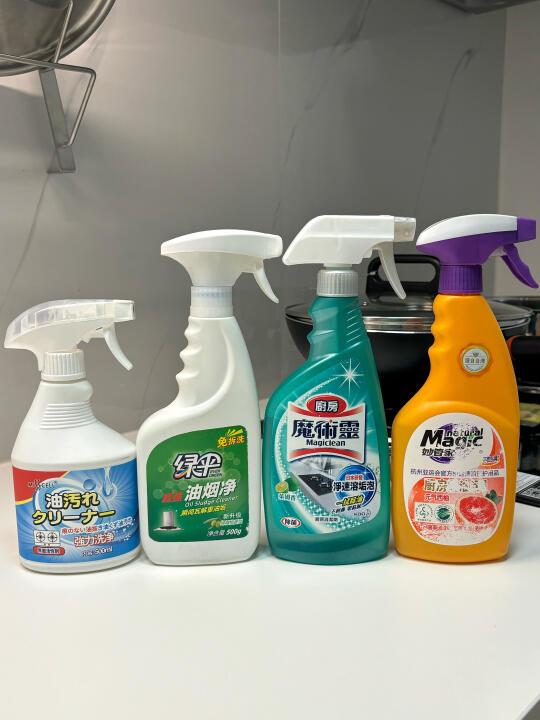 两年用了四款厨房清洁剂的真实感受……