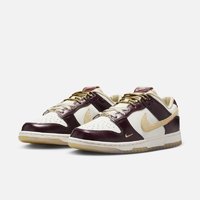 NIKE DUNK LOW LX 灵蛇迎新系列运动鞋：新中式酱紫，复古时尚