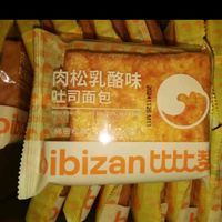 比比赞（BIBIZAN）肉松乳酪味吐司面包1000g 早餐夹心手撕面包