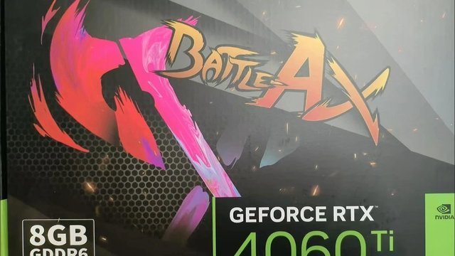 游戏利器！七彩虹RTX4060Ti ULTRA AD战斧