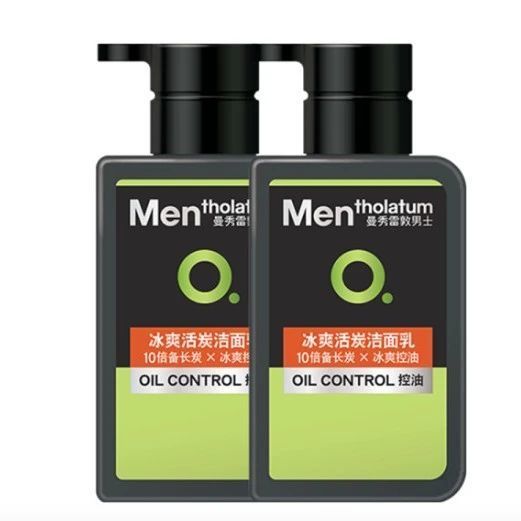 Mentholatum 曼秀雷敦男士冰爽活炭洁面乳:深层清洁,爽肤一夏