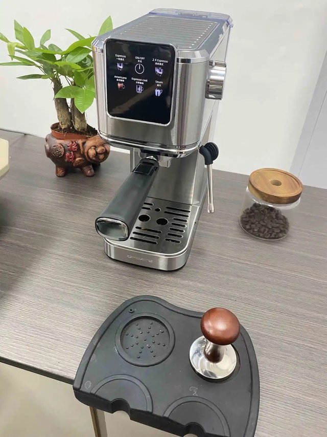 法国 SCHNEIDER 施耐德家用商用双加热智能半全自动咖啡机，