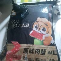 三只松鼠肉脯原味112包——靖江风味，高蛋白休闲零食新选择