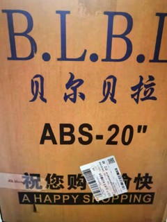 B.L.B.L行李箱男学生旅行箱拉杆箱女万向轮登机密码皮箱子20英寸