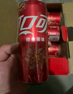 可口可乐（Coca-Cola）碳酸饮料 电商限定 330ml*20烟花罐年货礼盒装