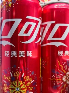 可口可乐（Coca-Cola）碳酸饮料 电商限定 330ml*20烟花罐年货礼盒装