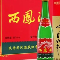 西凤酒绿瓶盒装 55 度：凤香经典，岁月佳酿