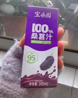 值得买购年货推荐：宝桑园100%桑葚汁，健康饮品新选择🧃