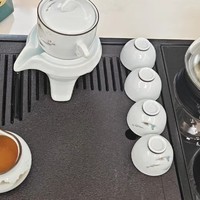 移动茶桌小茶台烧水壶一体家用茶水柜茶车阳台实木茶几煮泡茶桌子