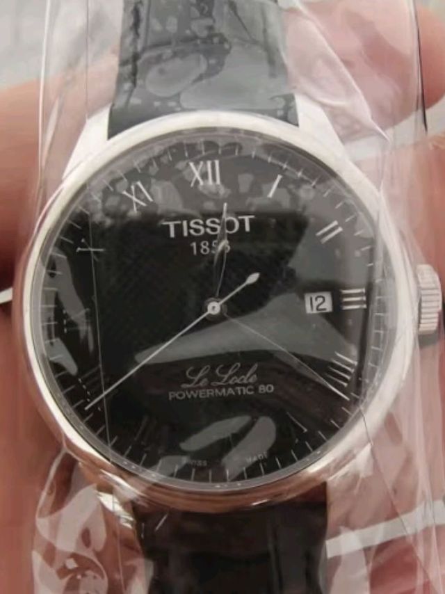 天梭龚俊同款力洛克系列腕表机械男表新年礼物T006.407.16.053.00