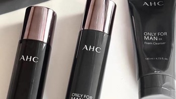 AHC男士平衡舒缓清爽护肤品套装，全面护肤