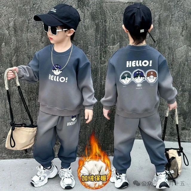 男童冬季卫衣的搭配技巧来了，记住这几点，儿子酷帅炸街。