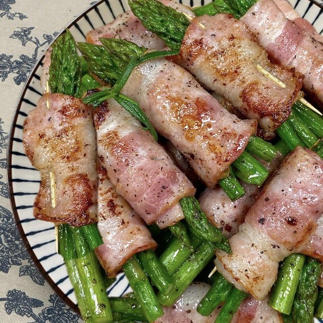 今天吃什么？培根蔬菜卷献给你