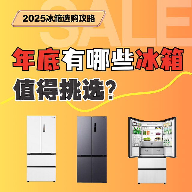 2025优质冰箱推荐|年底有哪些冰箱值得挑选？（上）