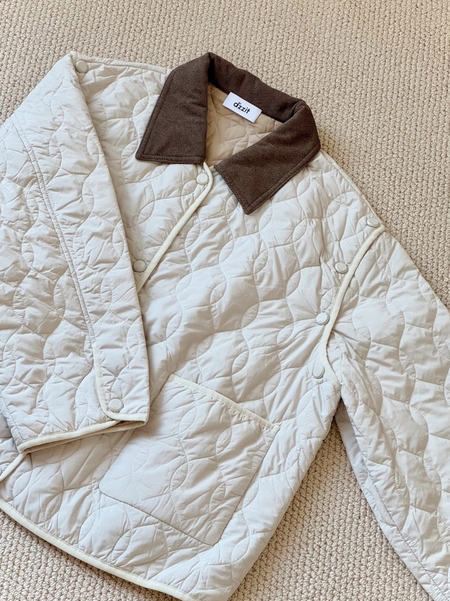 一衣多穿，温柔奶油风棉服