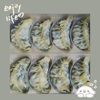 茶楼同款大饺子🥟一口咬下，韭菜香四溢！