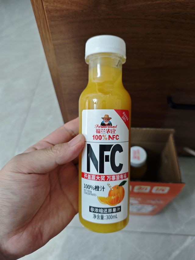 算翻车吗？一次跟风NFC橙汁购买