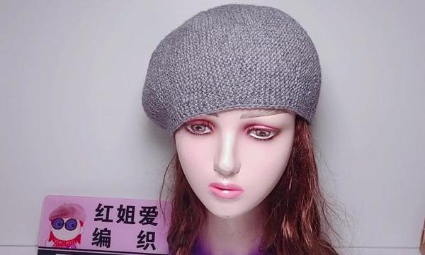 分享一款时常百搭贝雷帽的编织方法