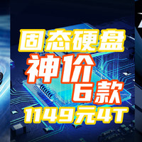 2025固态开门神价？1149元4T重出江湖！这6款值得上车！