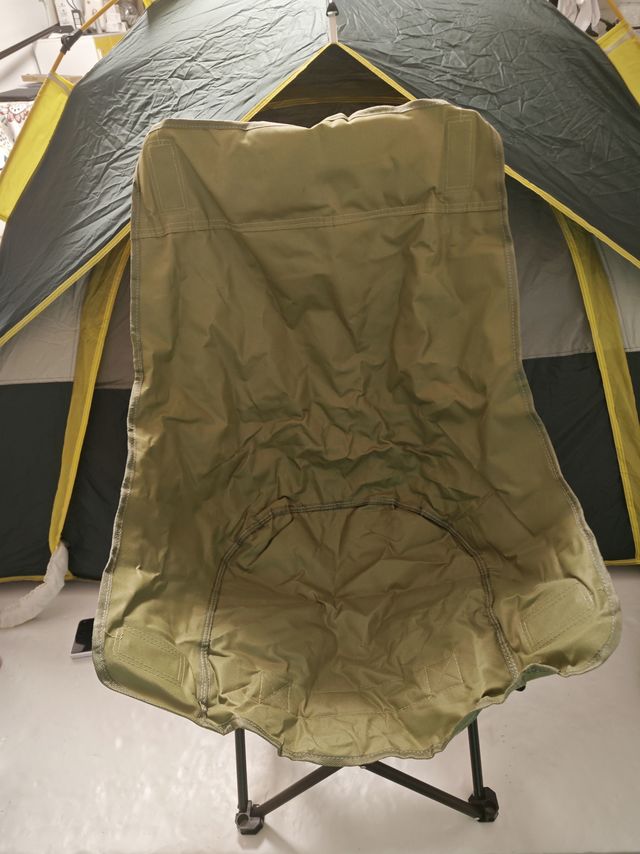 15块钱一把的高靠背露营椅，不舒服也值了