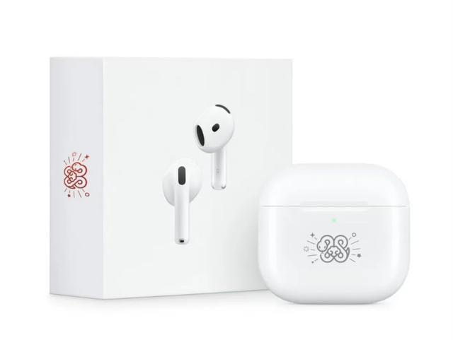 AirPods 4 蛇年特别款开箱：科技与传统文化的完美融合