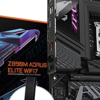 技嘉小雕Z890M AORUS ELITE WIFI7 DDR5主板初体验