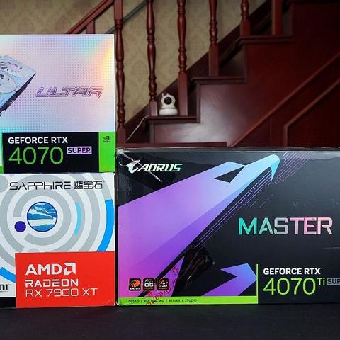 显卡横评，英伟达RTX4070S/TiS和AMD RX7900 XT性能差异有多大？