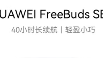 华为FreeBuds SE 2