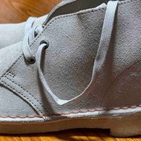 clarks 沙漠靴小晒