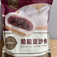 有红豆颗粒口感的的豆沙包，一号店粒粒豆沙包