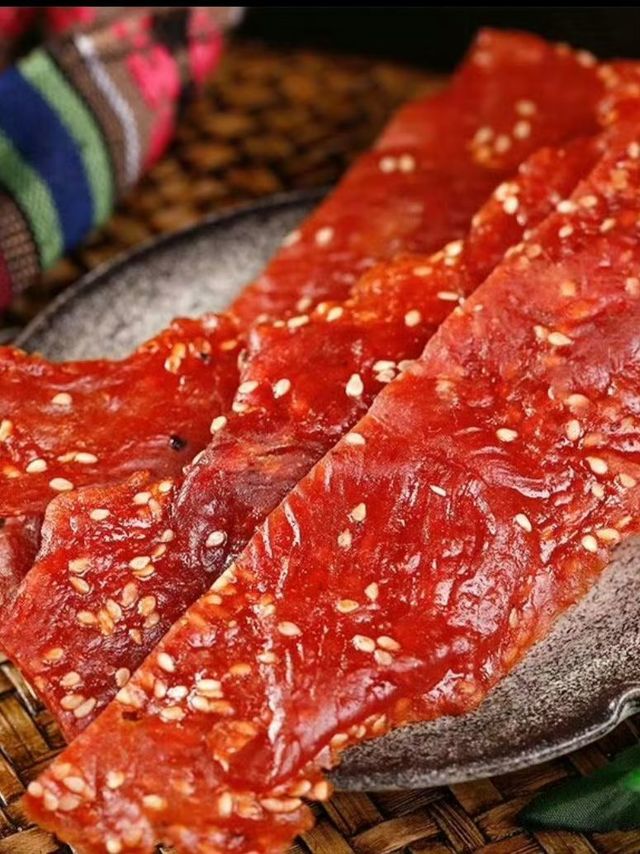 美味的猪肉脯谁不爱！