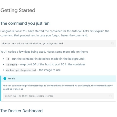 Docker实战：快速部署Dokcer容器速查表工具