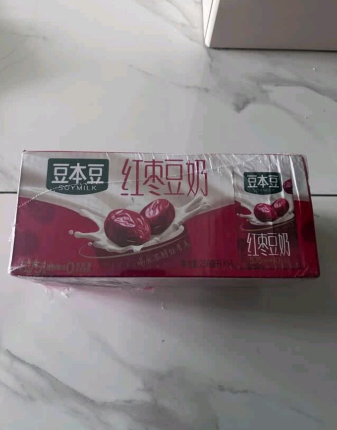 豆本豆唯甄红枣豆奶植物奶蛋白质饮料营养早餐奶250ml16盒整箱礼盒装