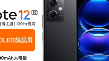 小米（MI）Redmi Note12 5G 手机 120Hz OLED屏幕 骁龙4移动平台 