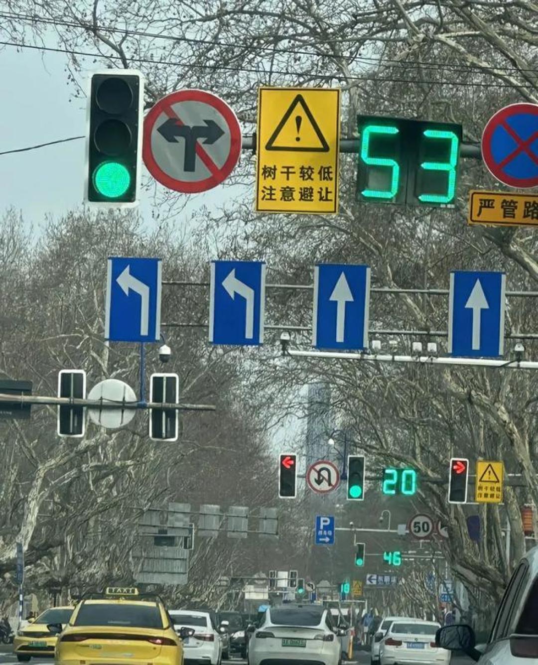 南京现"超大号"红绿灯:既醒目又贴心,引发网友热议