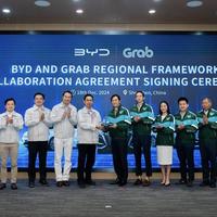 比亚迪携手Grab，推5万辆电动汽车助力东南亚绿色出行