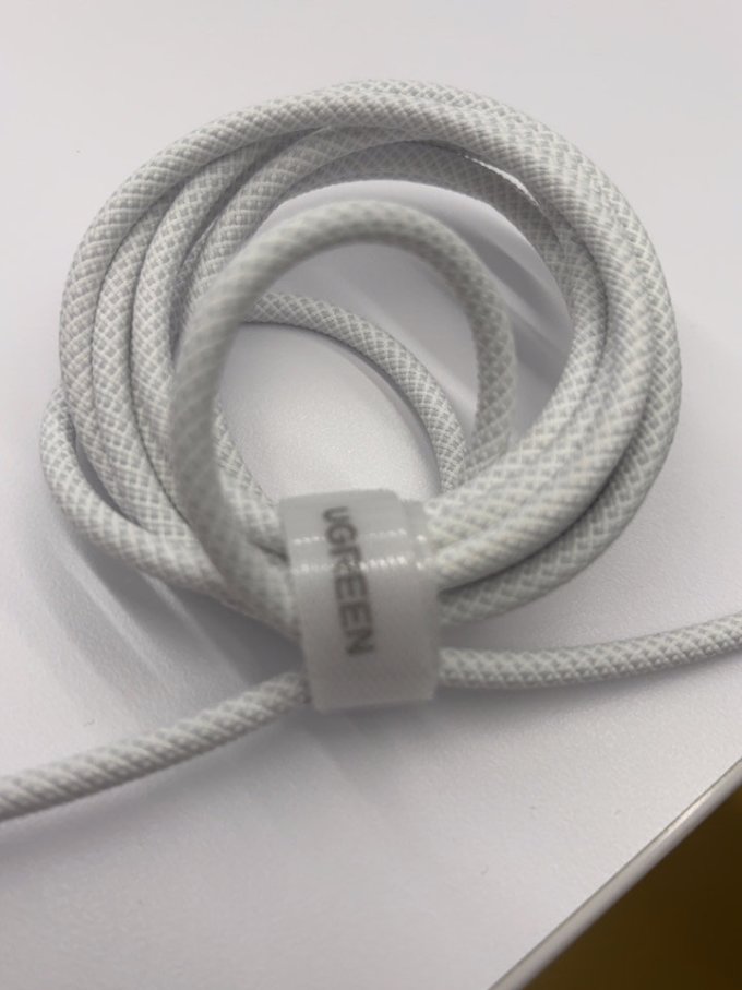 苹果数据线怎么样 绿联编织线