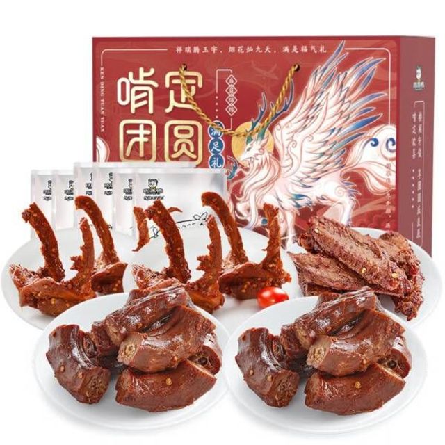 周黑鸭啃定团圆卤味礼盒，年味里的幸福滋味！