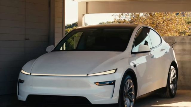 白色的特斯拉 Model Y 最好看