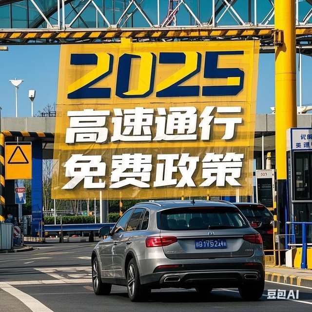 2025年春节高速公路出行免费政策提醒
