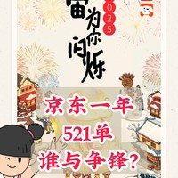 521单，王者，京东舍不得拉黑我——开启你的年度账单，领取118元的大礼包