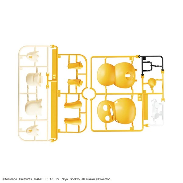 万代 BANDAI 宝可梦 快快拼系列 第21弹 可达鸭 拼装模型