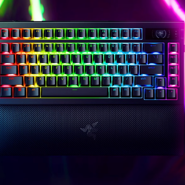 雷蛇蛛皇，Razer BlackWindow V4 Pro 75% 开箱体验
