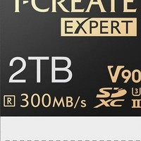 十铨发布 T-CREATE EXPERT SDXC 存储卡，2TB 大容量，支持8K视频