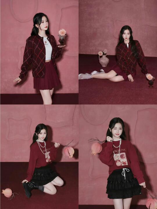 ‘红’运满满|虞书欣甜酷女孩开运穿搭🎈