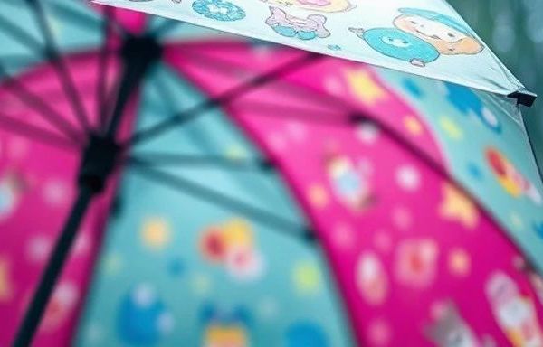 童趣满满！这5款儿童雨伞让小朋友在雨天也能尽情玩耍